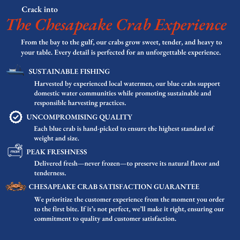 Heavy Live Male Blue Crabs