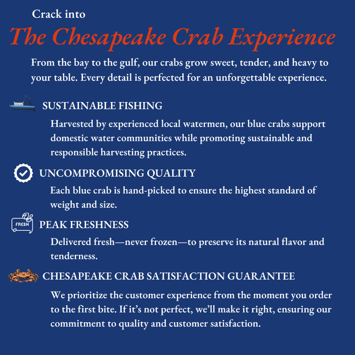 Heavy Live Male Blue Crabs
