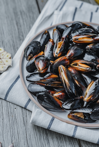 Steamed Mussels