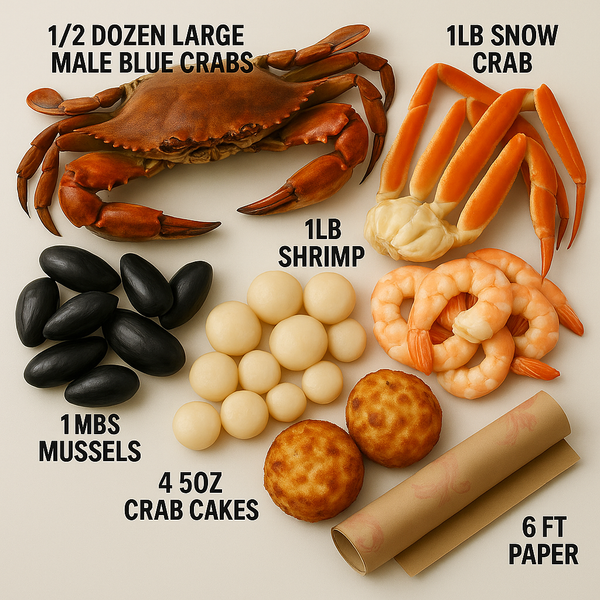 Seafood Sampler #3
