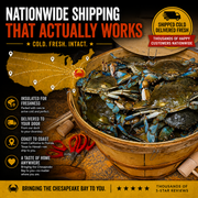Heavy Live Male Blue Crabs