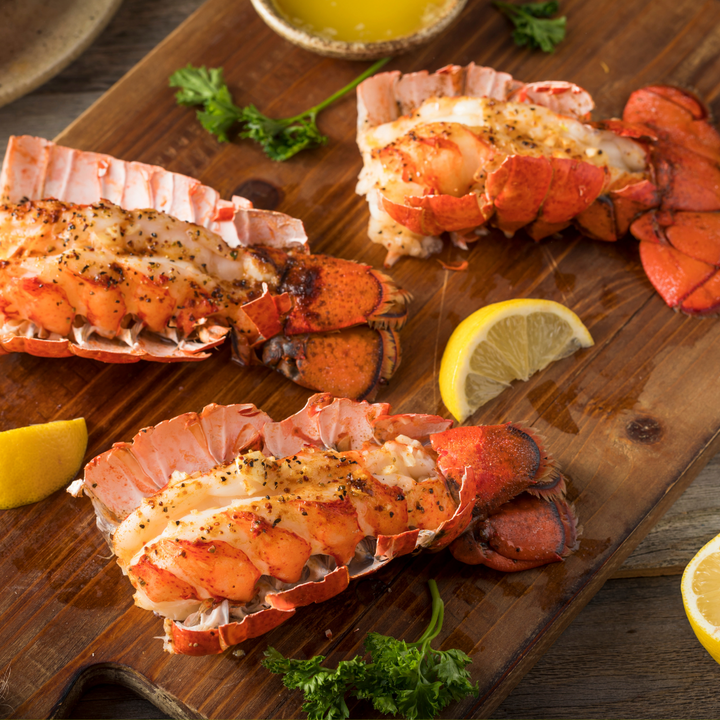 Buy 4 Maine 5-6 oz Lobster Tails, Get 4 FREE